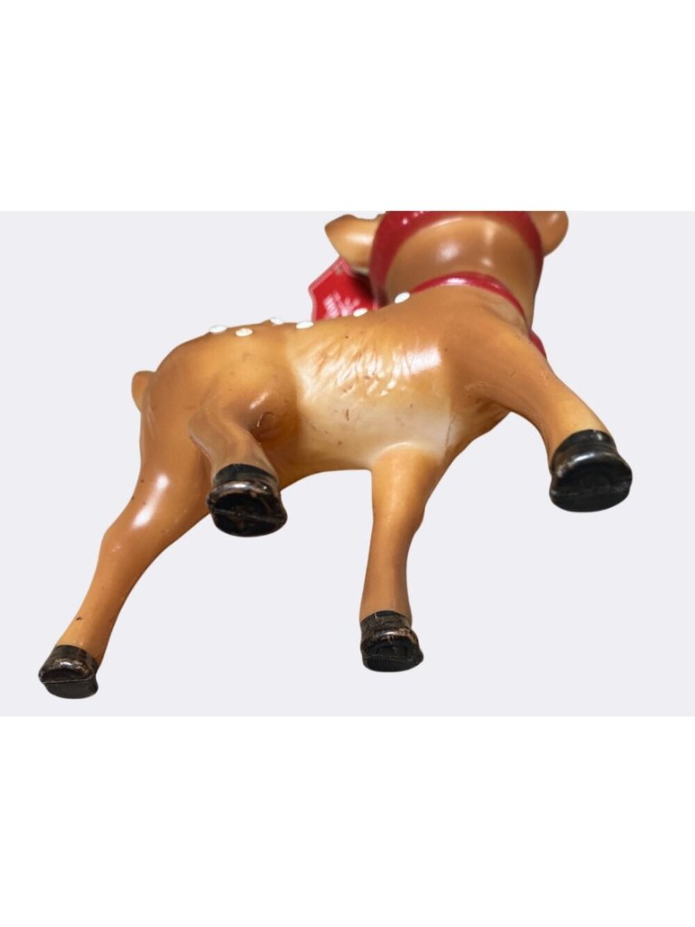 Holiday Time Red Hat Reindeer Ornament For Christmas Tree - Picture 13 of 13